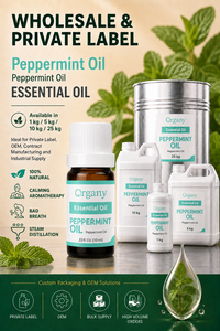 Bulk Pure Turkish Peppermint Essential <b>Oil</b> Mentha Piperita Steam Distilled Wholesale Private Label OEM <b>Diffuser</b> Candle Soap ODM - Product Image 3