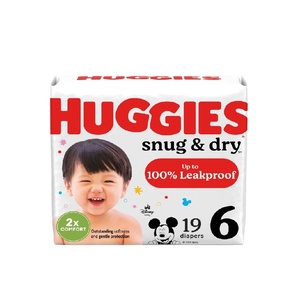 Pañales para Bebé Huggies Snug and Dry de Alta Calidad, Suaves y Cómodos, Todos los Tamaños para Uso Diario - Product Image 3