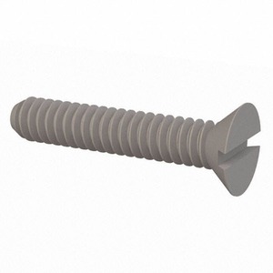 Vis à tête plate fendue MACH # 6-32 020632A075 - Product Image 1
