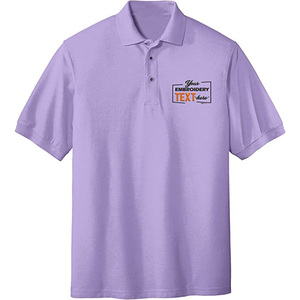 Nouveauté T-shirt homme décontracté coupe ajustée Crew Plus surdimensionné 100% coton avec broderie respirante manches courtes sur mesure - Product Image 5