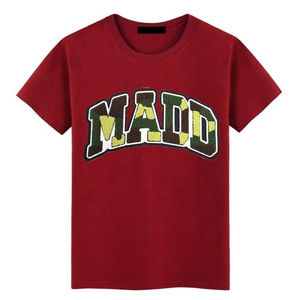 Las camisetas más vendidas para hombre, 100% algodón de alta calidad, bordado de chenilla desgastado y parche de estambre, camisetas para hombre - Product Image 3