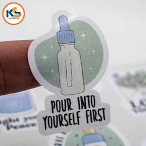 Hojas de Pegatinas de Vinilo Ecológicas con Corte Personalizado |   Hojas A4/A5 Resistentes al Agua y a los Rayos UV, Logotipo Personalizado, Color Completo, 100 Unidades - Product Image 3