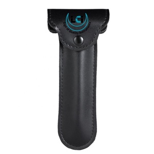 ซองหนังสีน้ำเงินทำมือสำหรับมีดโกนแบบสองคม  บริการสีและโลโก้ตามสั่ง  วัสดุ PU และหนังแท้โดย LCI - Product Image 6