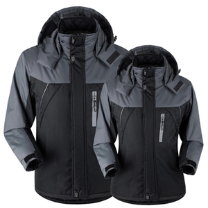 Vestes en Softshell de qualité supérieure pour hommes, à manches longues, style Letterman, en laine, pour l'université - Product Image 2