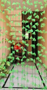 Indian Wedding Decorative <b>Net</b> String Backdrop, <b>Net</b> Backdrop, <b>Net</b> Backdrop, Stage Festival Diwali Ganpati <b>Curtain</b>, Decoration - Product Image 2