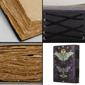 Exclusive Vintage Retro Travel Sketchbook Embossed Leather Journal with Unlined Lock Closer Saddle Stitching Watercolor Paper - Product Image 4