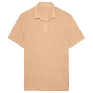 Camisa de Golf de Manga Corta con Hombros Caídos, 220 g/m², de Algodón Pesado Antiarrugas, con Bolsillo, para Uniforme de Empresa, Bordada, Venta al por Mayor - Product Image 1