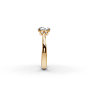 Anillo de Oro con Diamante Solitario Redondo de 1.50 TCW, Joyería Elegante y Lujosa - Product Image 3