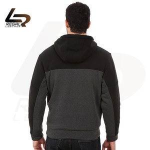 Regal Leather Men's Casual Green and Blue Hoodie 350 + GSM 100% Cotton Impermeable Característica - Product Image 6