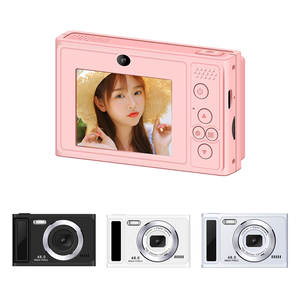 กล้องดิจิตอลสำหรับเด็ก ระดับมืออาชีพ ความละเอียด 4K เลนส์คู่ ถ่ายวิดีโอหน้า-หลัง พร้อมเซ็นเซอร์ CMOS ออปติคอล 10x-20x รองรับสื่อต่างๆ เหมาะสำหรับเป็นของขวัญ - Product Image 2