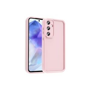 Coque arrière en silicone souple rose à motif ananas compatible Samsung Galaxy A56 avec protection caméra pour modèles A17 A53 TCMK - Product Image 1