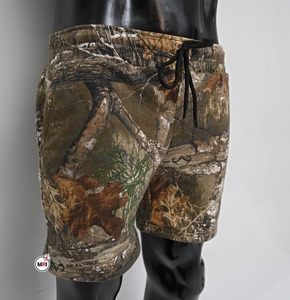 Realtree กางเกงลายพรางขาสั้นพลัสไซส์ผ้าซับในยิมระบายอากาศได้ดีชุดสตรีทยางยืดมีเชือกผูกที่ยั่งยืนป้องกันริ้วรอย - Product Image 2