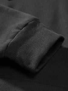 Sudadera de cuello redondo de gran tamaño 300GSM 100% algodón para hombre, ropa de calle con serigrafía personalizada para invierno - Product Image 6