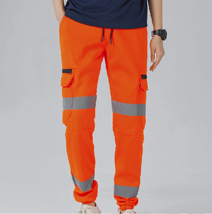 Pantalones de soldadura de alta calidad, traje protector, pantalón de soldadura de piel de vaca resistente al calor y al fuego, Industrial antiestático y resistente - Product Image 4