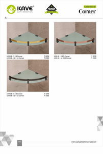 High end 12x12inch stainless steel <b>corner</b> <b>shelf</b> rustproof <b>wall</b> <b>mounted</b> bathroom storage rack for home hotel supplier - Product Image 2