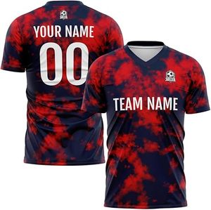 Customizable Soccer Uniform <b>Set</b> with 100% Cotton Quick Dry Custom Colors & Logo Printing for Unisex Adults - Product Image 2