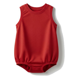 Ensemble de barboteuses pour bébé style maillot de basket, vêtements de sport confortables pour garçons et filles - Product Image 1