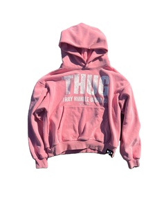Sweat à capuche court lourd pour hommes de haute qualité noir sunfaded français Terry Streetwear lavage à l'acide bouffée Scrn sweats à capuche imprimés - Product Image 5