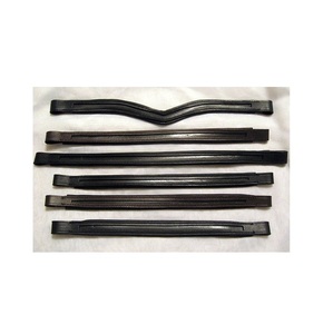 Bandas de caballo de canal vacío de cuero acolchado indio más vendidas - Product Image 5