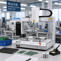 Robot de soudage entièrement automatique à double station 4 axes pour cartes de circuits imprimés