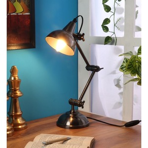 Luxury Modern Metal Table <b>Light</b> Stylish Decorative Lamp Perfect for Bedroom Ambience Study Lighting or Home Interior Decor - Product Image 3