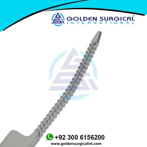 Lima de hueso Trochlea Rasp Bone Grind Joint Bone File Instrumento ortopédico de acero inoxidable - Product Image 3