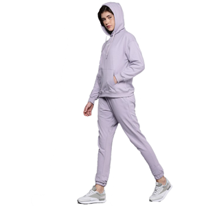 Ensemble de survêtement unisexe de haute qualité vente en gros personnalisé coton impression Jogging survêtement à capuche blanc survêtement survêtement unisexe - Product Image 6