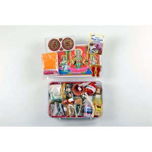 Kit Diwali Lakshmi Puja todo en uno con 31 ingredientes para Holiday Puja - Product Image 2