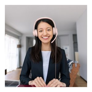 Cuffie filo H SERIES H390 Usb Rose 981 001281 1,8m - Product Image 5