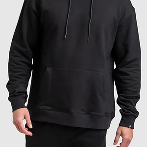 Sudadera con capucha de manga larga de algodón multifuncional para hombre con logotipo, características antiencogimiento y antiarrugas - Product Image 3