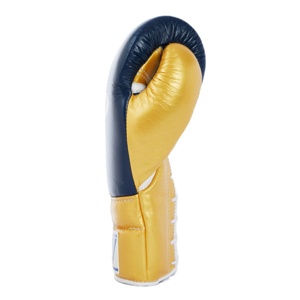 Vente en gros 14oz Professionnel Gagnant Style Lacé Gants D'entraînement De Sparring Logo Personnalisé Gants De Boxe En Cuir Professionnel OEM ODM - Product Image 4