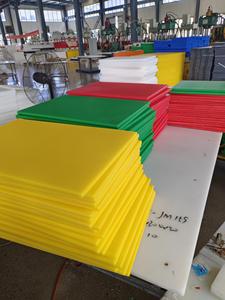 Papan Potong Dapur Plastik PE Ukuran Besar Warna Campur Grosir, Anti-bakteri, Tahan Lama, Ramah Lingkungan - Product Image 1
