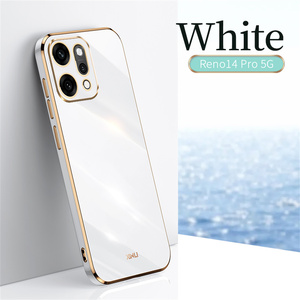 Xinli เคสโทรศัพท์บางสีกันกระแทก TPU สี่เหลี่ยม6D สำหรับ OPPO Reno 14 /reno 14F/Reno 14 Pro เคสด้านหลังแฟชั่น - Product Image 3