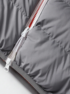 Wholesale High Quality Custom OEM Men's Color Block Drawstring Hooded <b>Puffer</b> Coat Softshell <b>Jacket</b> - Product Image 5