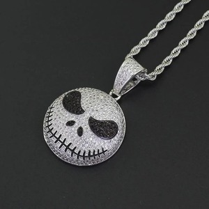 Collar de Hip Hop con Diamantes de Lujo de la Mejor Calidad, Estilo Urbano, Unisex, Ideal para Sesiones de Fotos, Videos Musicales y Conciertos, en Oferta - Product Image 2