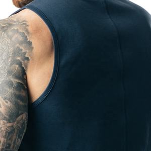 Nouveau débardeur de course pour homme de haute qualité avec logo personnalisé, écologique, respirant, à séchage rapide, en spandex/coton, col carré, style hip-hop - Product Image 2