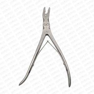 Pinzas de Hueso de Acero Inoxidable, Instrumento Quirúrgico Manual de 240 mm para Cirugía General y Uso ORL, Certificado CE, Marca HERMANN MEDITECH - Product Image 1