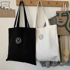 ถุงผ้าทำจากผ้าฝ้ายพิมพ์ลายโลโก้ตามสั่งสำหรับนักช้อปปิงเป็นมิตรต่อสิ่งแวดล้อม - Product Image 2