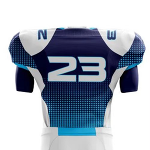 Uniforme de Fútbol Americano Personalizado, Transpirable, de Manga Corta, con Impresión Sublimada Completa, Venta Caliente - Product Image 5