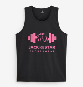 Nouveau style débardeur de sport décontracté pour homme 100% coton, débardeur de gym en coton à séchage rapide, personnalisable double face avec logo sur mesure - Product Image 4