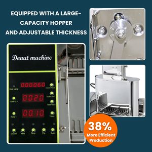 El más vendido, máquinas expendedoras, máquina moldeadora de diseño que ahorra trabajo, 220V, nueva cocina para hacer rosquillas - Product Image 3