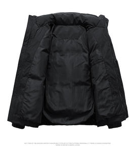 2024 Custom Men's Bubble Puffer Shiny <b>Down</b> Jacket for Men Puffer Jacket Hot Selling Custom Lightweight Puffer Winter Men - Product Image 5