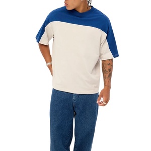 เสื้อยืดโอเวอร์ไซส์ทรงหลวม ดีไซน์แผงไหล่ตก ลายพิมพ์เก๋ ขายดีสำหรับฤดูร้อน ผลิตจากผ้าฝ้าย 100% รับสกรีนโลโก้ - Product Image 2