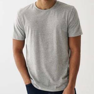 Vente en gros graphique uni blanc hommes personnalisé 100% coton t-shirt impression blanc grande taille hommes t-shirt - Product Image 2