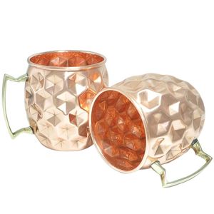 Jarra y Juego de Tazas de Cobre Martillado Premium, Jarra de Agua 100% Cobre Puro, Garrafa de Cobre Resistente para la Salud y el Bienestar - Product Image 4