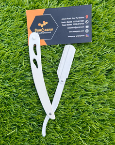 ใบมีดขอบเดียวเกรดสูงอุปกรณ์ทำผมมีดสำหรับช่างตัดผม - Product Image 3