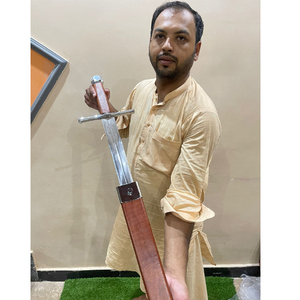 Épée de commandement des templiers 2025 épées maçonniques à bas prix Service de picorage personnalisé épée maçonnique plaqué or - Product Image 4