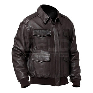 Chaqueta de cuero de alta calidad para hombre al mejor precio Chaqueta de cuero de manga larga Diseña tus propias chaquetas de cuero a la moda - Product Image 4