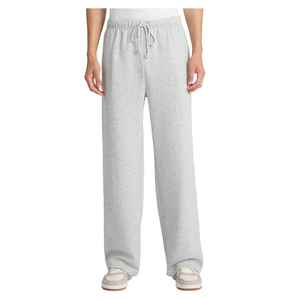 Pantalons de jogging décontractés personnalisés, poids lourd, lavage clair, pantalons pour hommes, tissu peigné de haute qualité, coupe droite, écologiques - Product Image 1