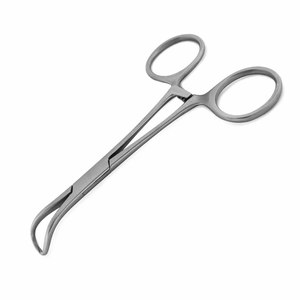 Pinces à serviettes manuelles en acier inoxydable de haute qualité, 9 cm, instruments chirurgicaux dentaires vétérinaires réutilisables, certifiés CE - Product Image 4